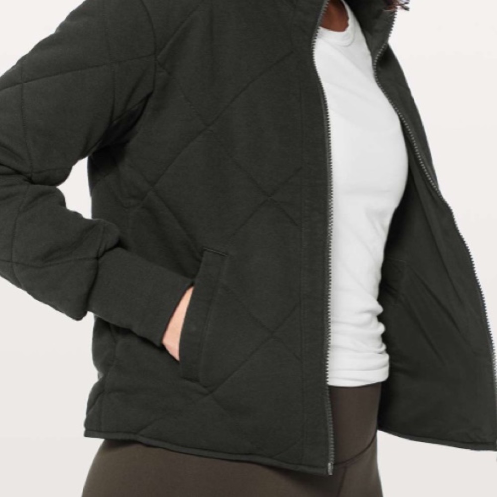 EUC Lululemon Forever Warm Reversible Jacket sz 6